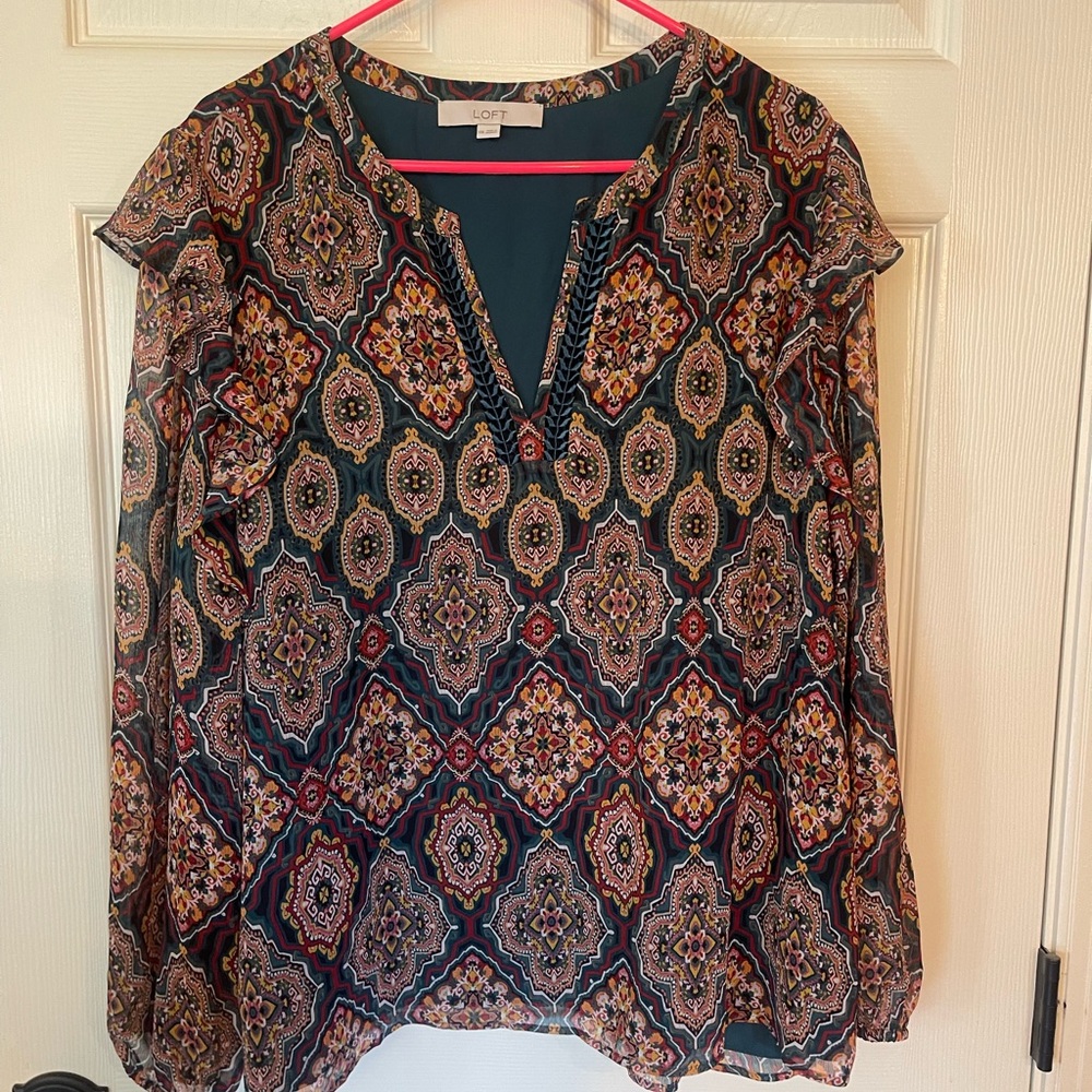 Loft XXL NWOT Blouse